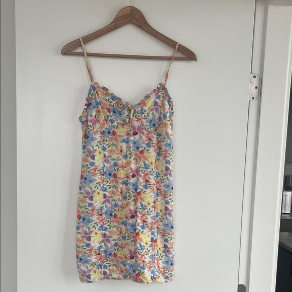 twik floral Multicolor Spaghetti Strap Dress - Picture 2 of 16